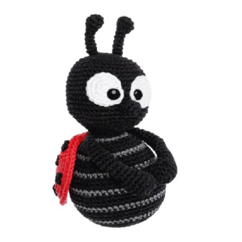 Tumbler Ladybug Rosanne Briggeman Knufl Yarn Package Supplies Wholesale Crochet