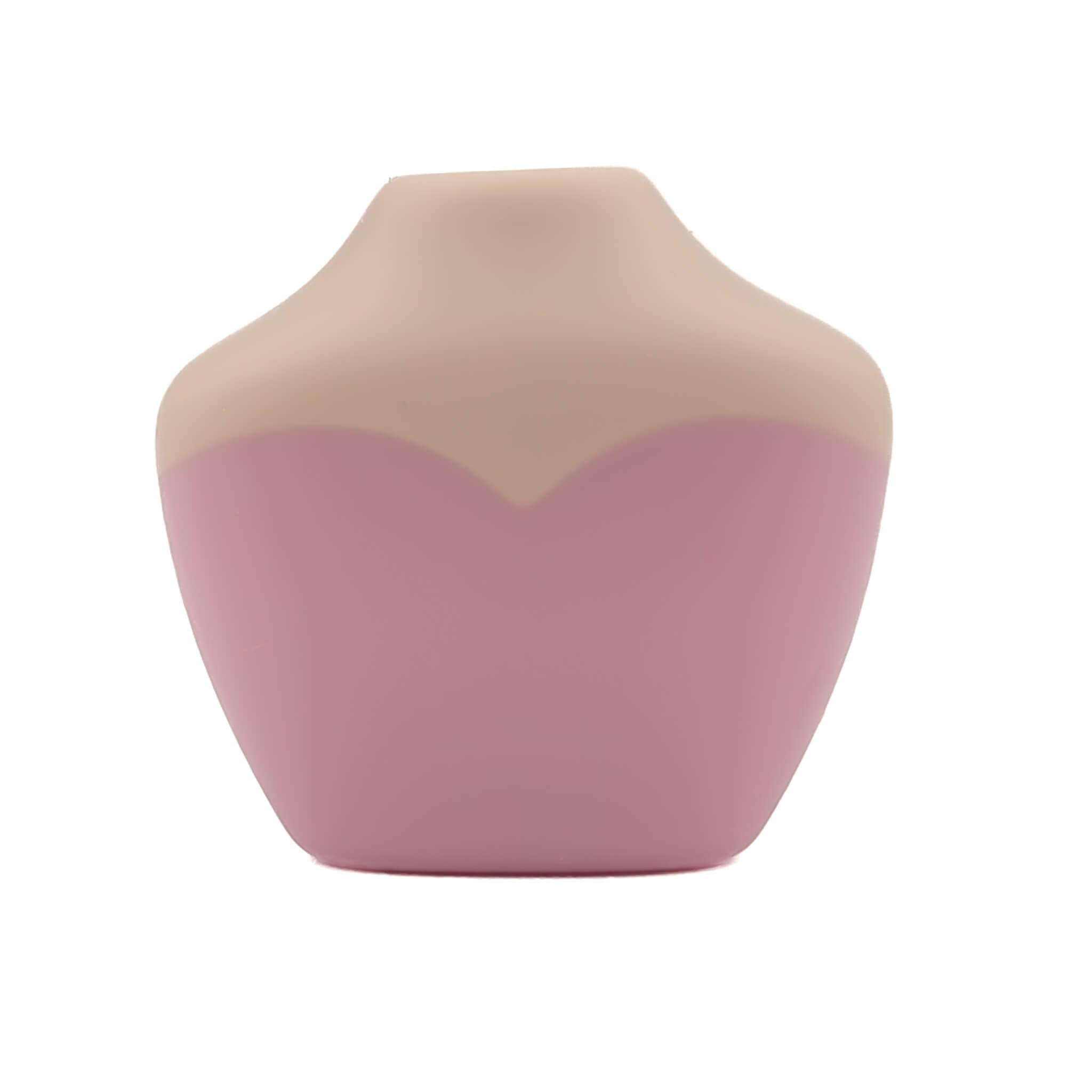 20231030_013244-2 Perles en silicone - Lucky doll - Body -Wood/Raspberry – Image 1