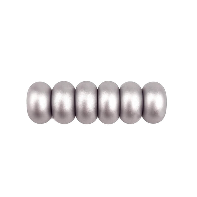 Perles en silicone 14 mm - Abacus - Silver Nugget Print