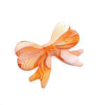 Silikonperlen - Schleife - Vertikales Fädelloch - Paradiesvogel-Druck – Bild 2