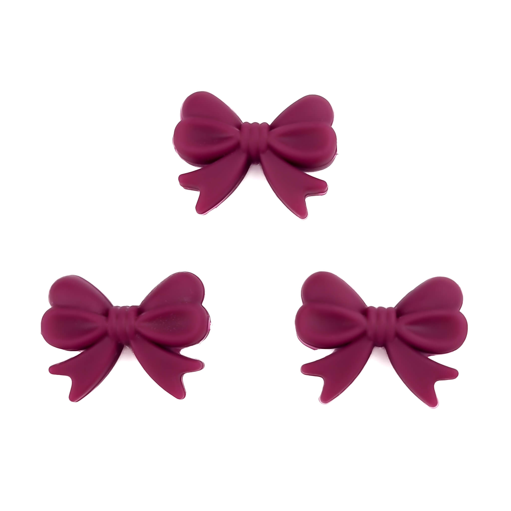 20231102_022251 Siliconen kraal - Strik - Berry - Horizontaal Rijggat - Afbeelding 1