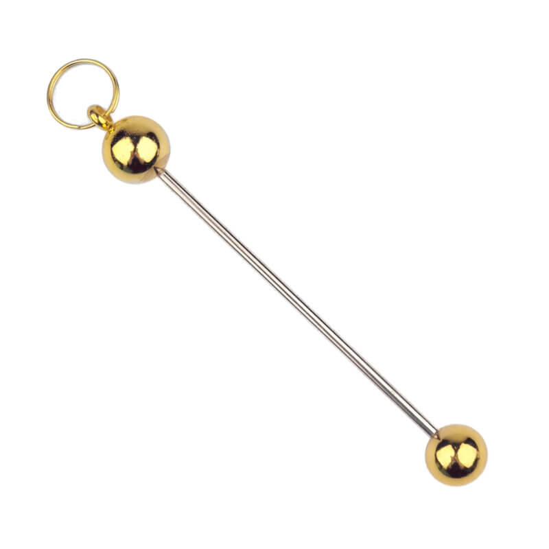 Anhänger mit Gewinde - Stab - Gold