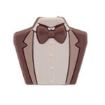 Silikonperlen - Lucky doll - Herrenanzug/Kostüm - Astilbe/Brownie/Taupe