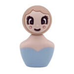 Perles en silicone - Lucky doll - Body - Astilbe/Bleu poudré clair – Image 2