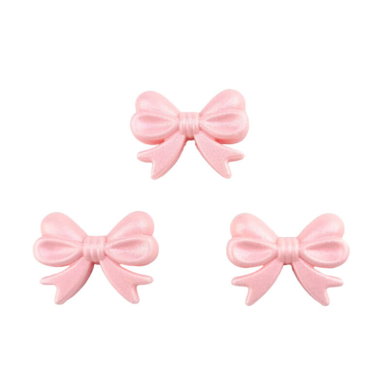 Pfirsich Rosa Perlendruck