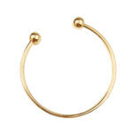 Threaded bracelet gift gold personalized mother's day grandma mom friend colleague gift silicone beads