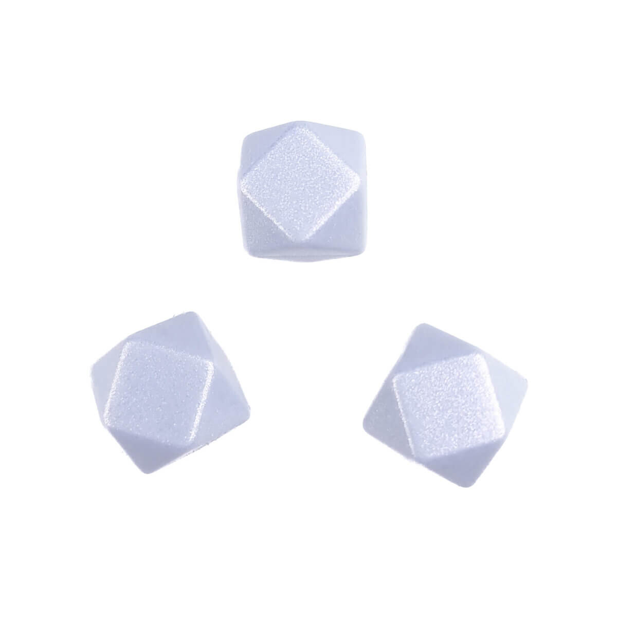 Silikonperlen Eiscreme grau Perlendruck Großhandel Baby sicher