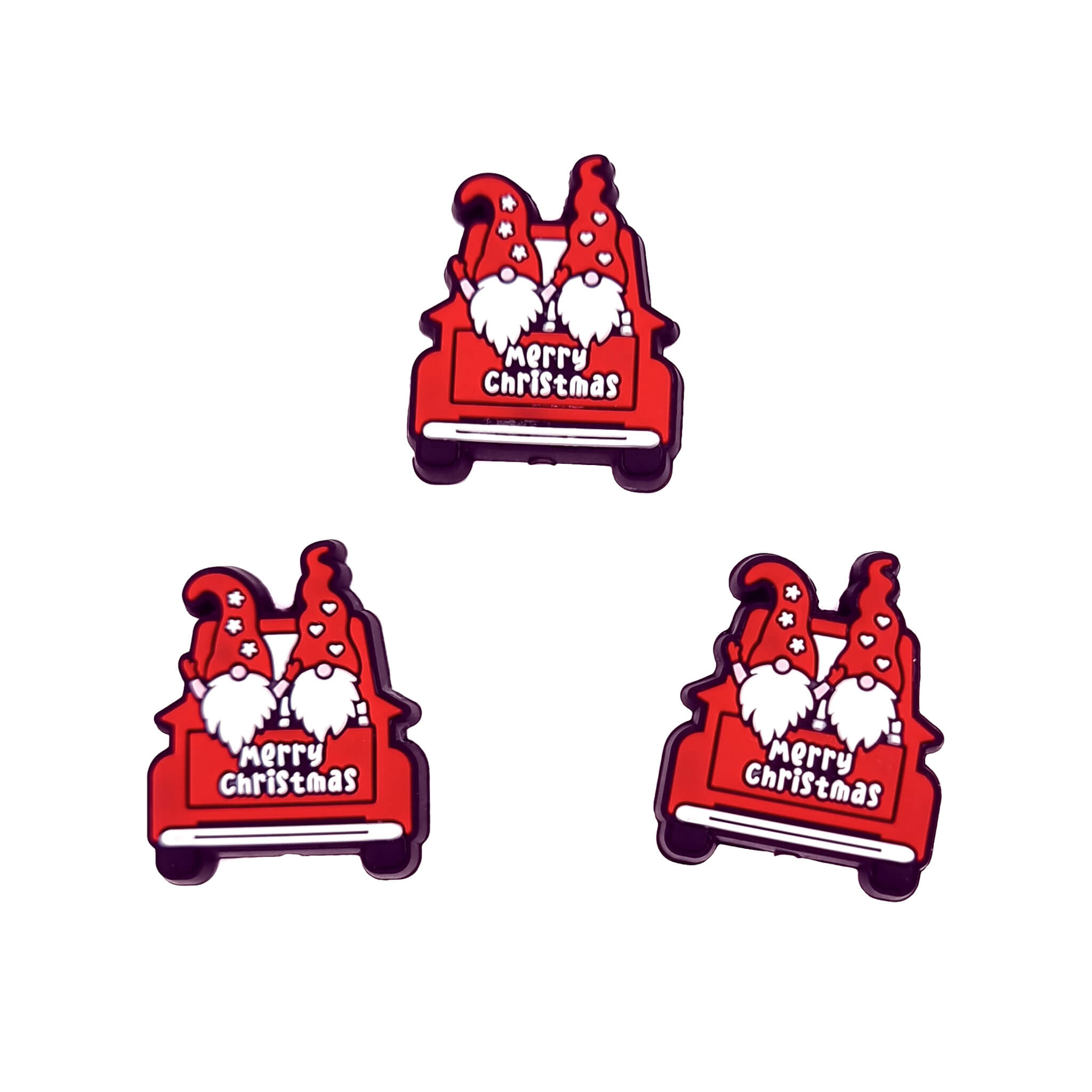 20231214_205606 Silicone beads - Merry Christmas Car - Image 1