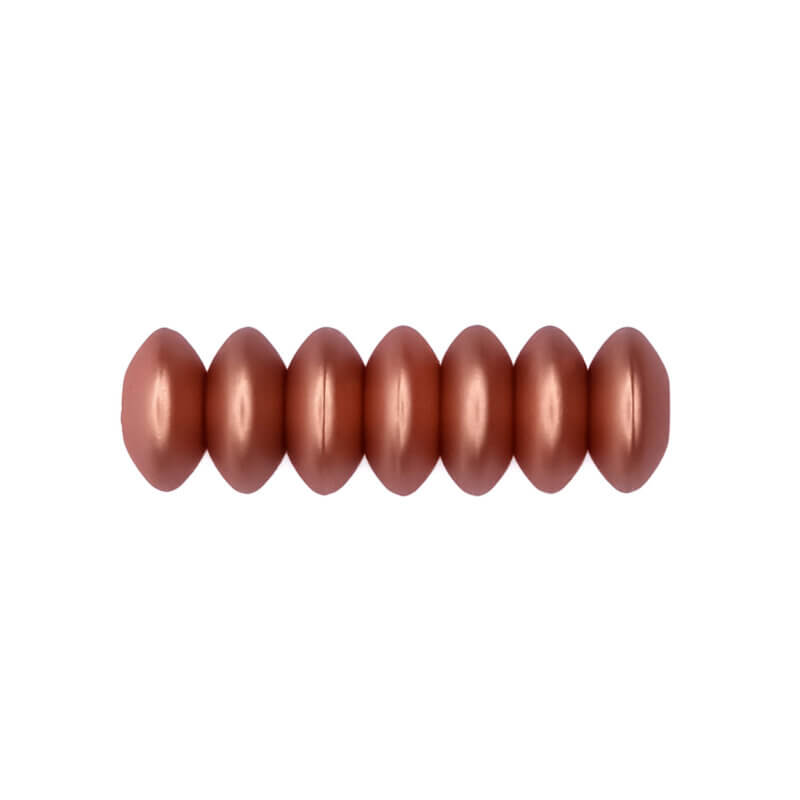 Perles de silicone cuivre ovales 12 mm rondes grossiste bébé sécurité