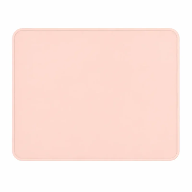 Silikon Tischset / Hobbymatte - 39,5 x 30 cm - Helles Pfirsich