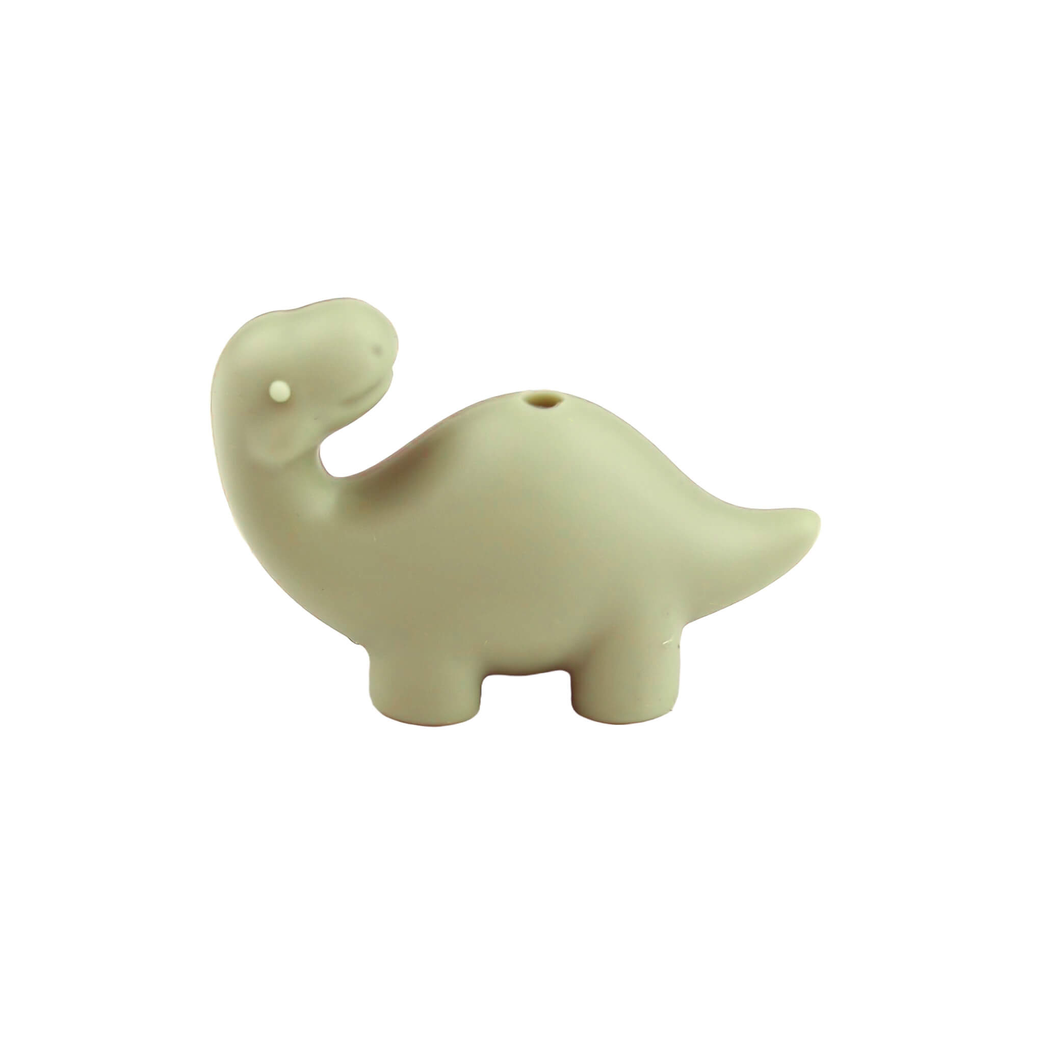 20240127_134202 Perle en silicone - Dino 3D - Brontosaure - Pistache – Image 1