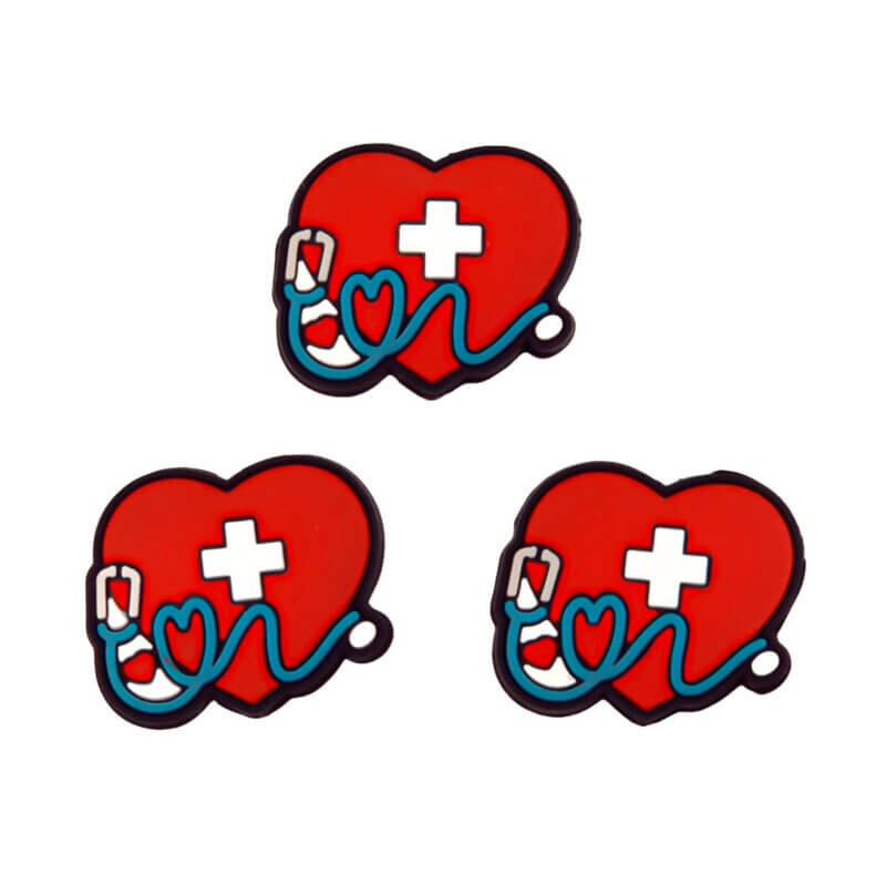 Heart for Care Stethoskop - Rot