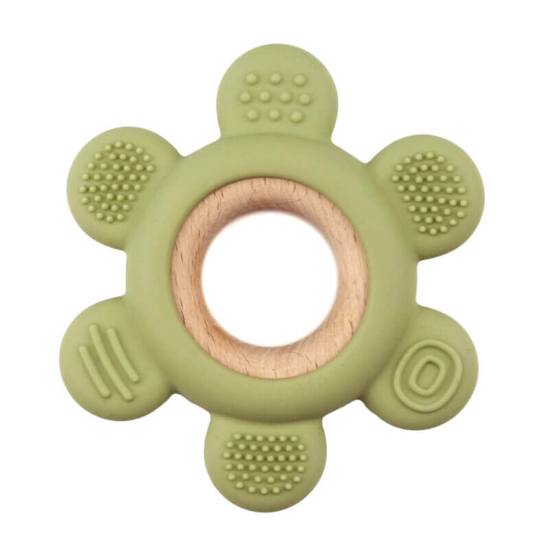 Silikon und Holz - Blume - Pistazie