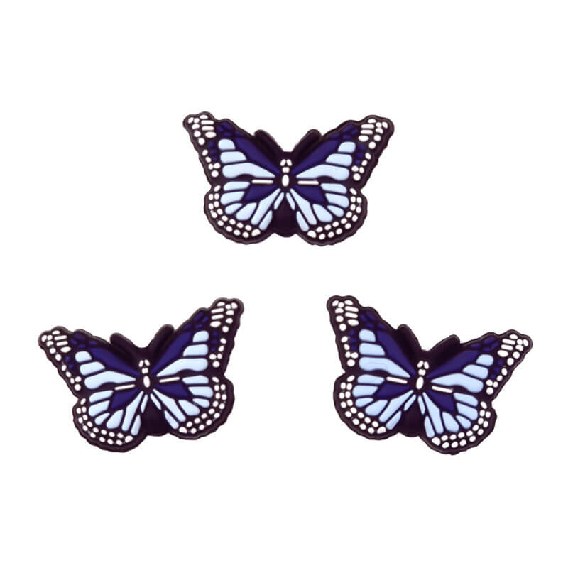 Papillon Bleu poudré clair