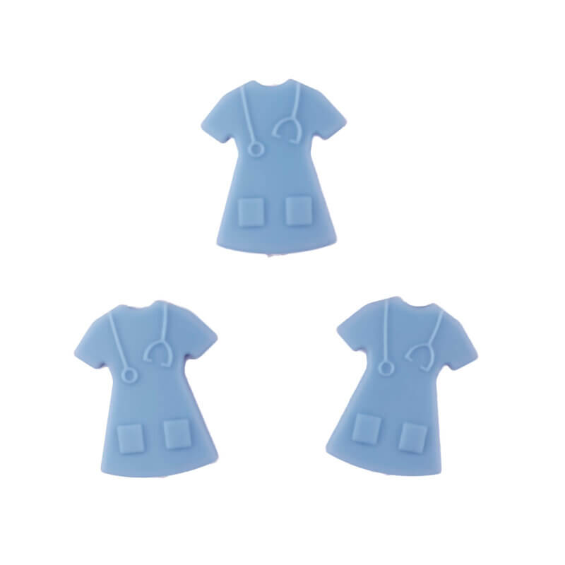 Krankenschwestern - Uniform Small pulverblau