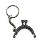 Brieftaschenhalter Schlüsselanhänger Schwarz