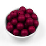 Siliconen kralen - Hexagon - 14 mm - Red Nugget Print - Afbeelding 2