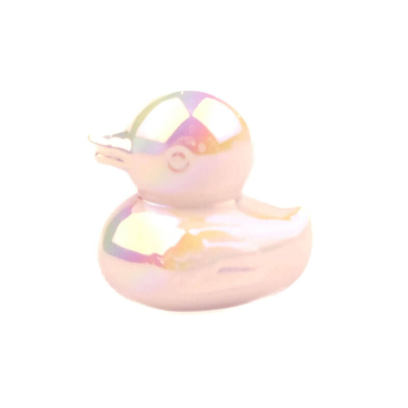 Acryl eendje/ducky -Ivory - 22 mm