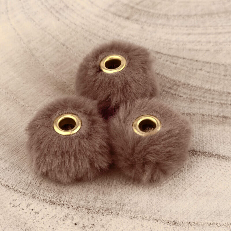 Pompon beads Brownie Keychain Jewelry Jewelry Making Beading Pen Lucky doll