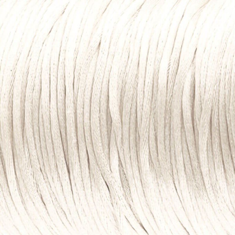 Satinschnur 2 mm Kokosnuss Beißring Schnuller Lanyard Kinderwagenkette Schlüsselring Kinderwagenkette