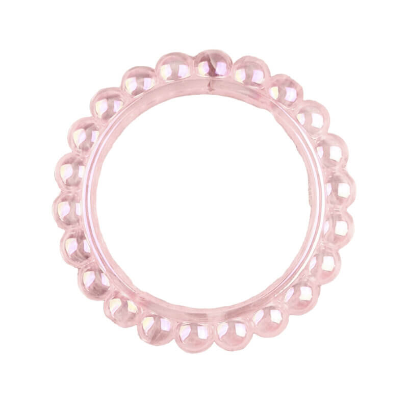 metallic Rose quartz