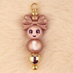 DIY Siliconen Kralen Pakket - Setje Mommy To Be Champagne Nugget - met Hangers – Bild 3