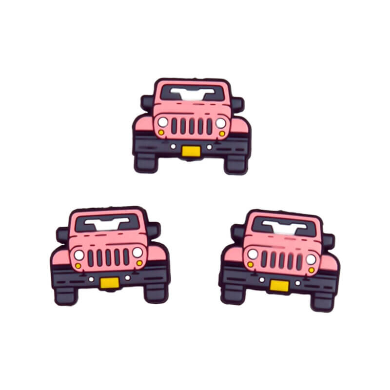 Perles de silicone - Hummer - Rose poudré