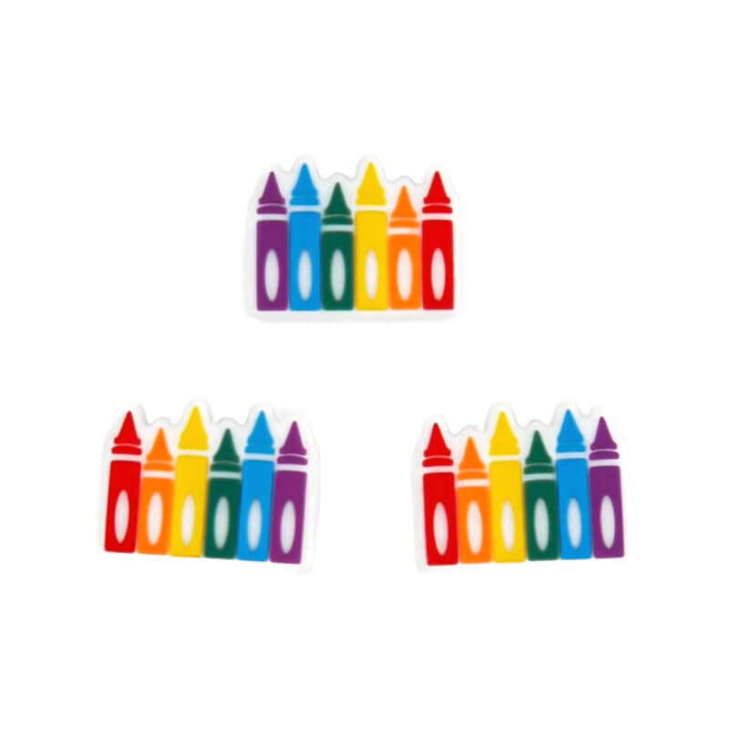 Silikonperlen - Wachsmalstifte