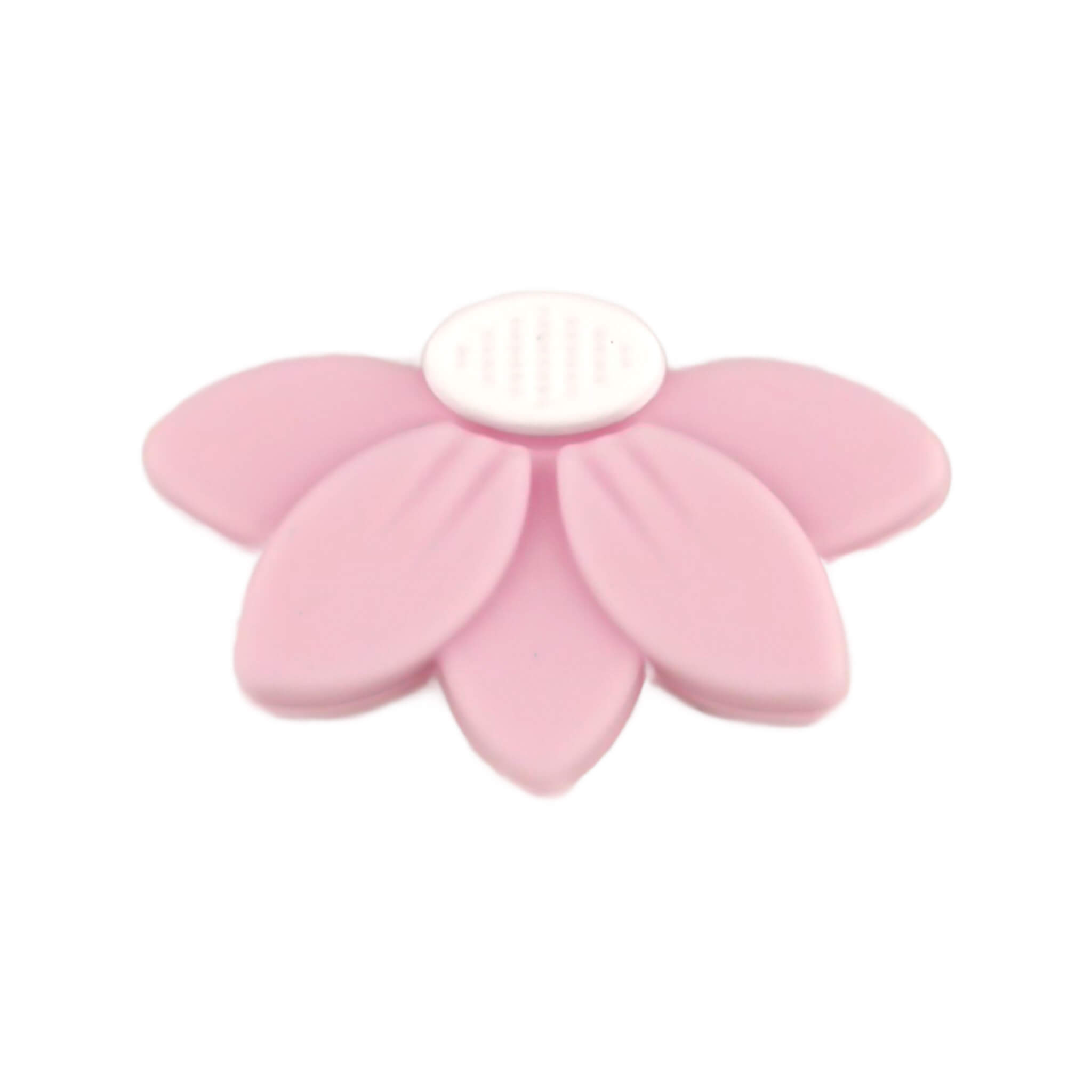 20240523_225817 Silikonperlen - Halb Gänseblümchen/Blume - Zartrosa – Bild 1