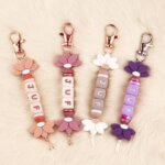 DIY Siliconen Kralen Pakket - Juffen Sleutelhangers Halve Bloem