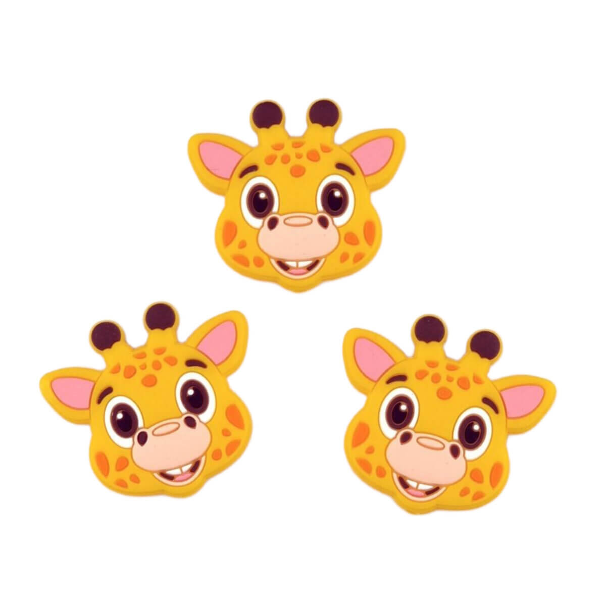 Silikonperlen - Giraffe - Alte Spitze – Bild 2