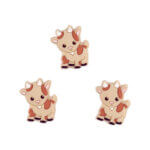 Siliconen  Kraal - Geitje - Grijs - Afbeelding 2