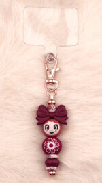 DIY Siliconen Kralen Pakket - Telefoonhanger Red Nugget - Daisy – Bild 2