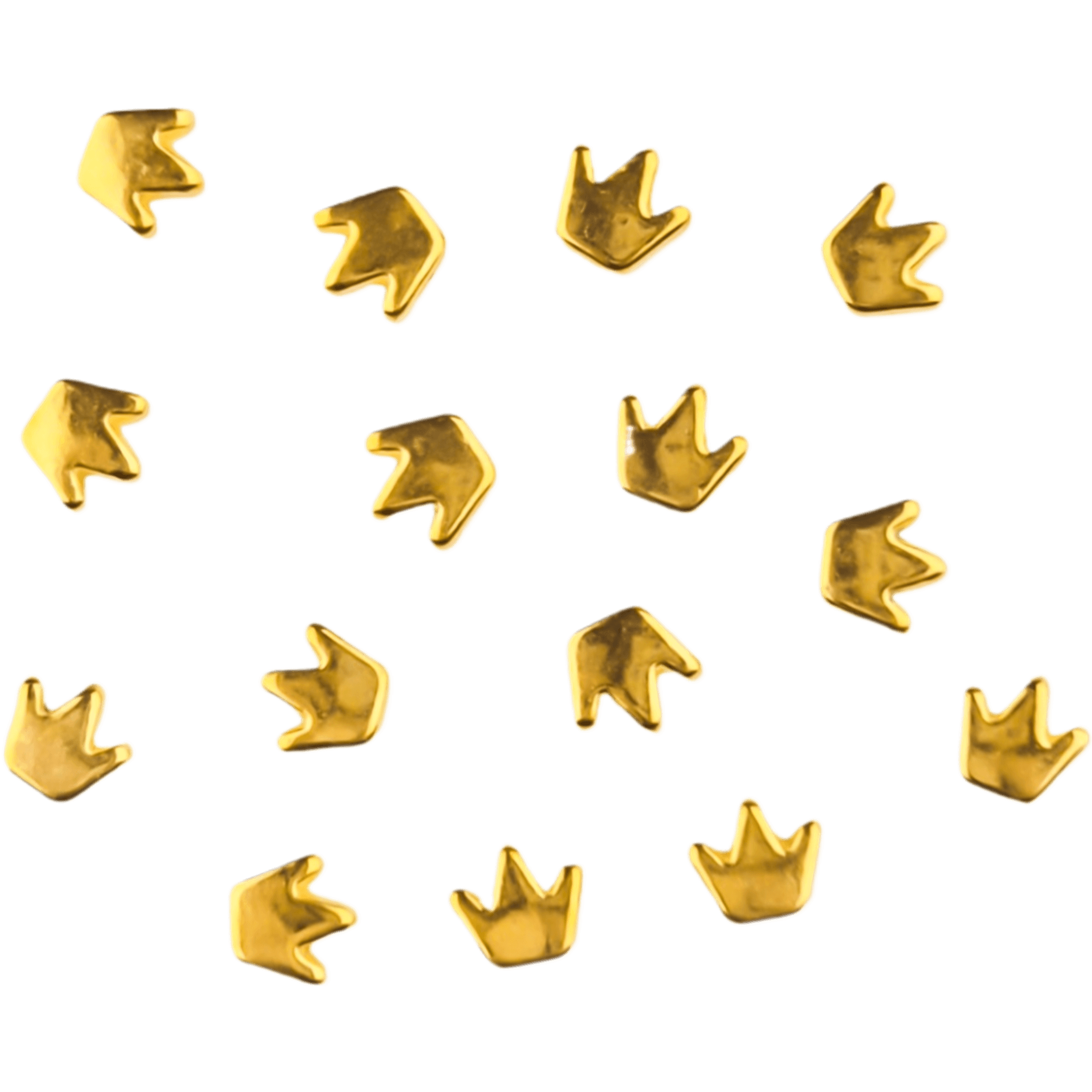 20240704_155146 Acryl kralen - Kroon - 6 mm - Goud - Afbeelding 1