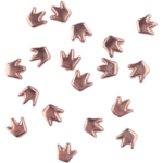 Acryl kralen - Kroon - 6 mm - Rose Goud - Afbeelding 3