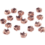 Acryl kralen - Kroon - 6 mm - Rose Goud - Afbeelding 2