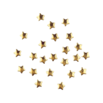 Acrylic beads - Star - 6 mm - White Gold - Image 3