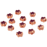 Acrylperlen - Blume - 6 mm - Kupfer – Bild 2