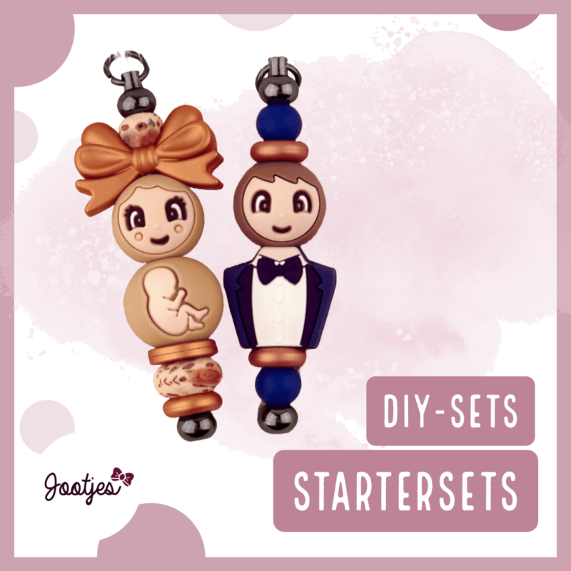Siliconen kralen groothandel DIY pakket starter set