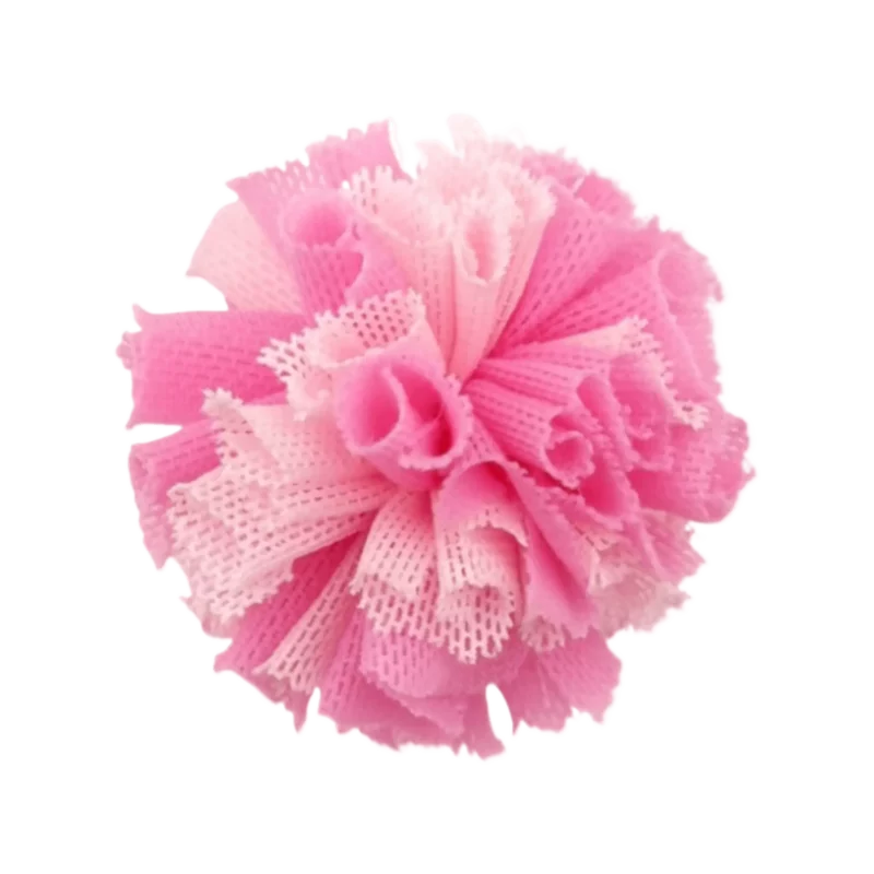 Pompon Blended Ruffles 30 mm - Soft Pink/Baby Pink