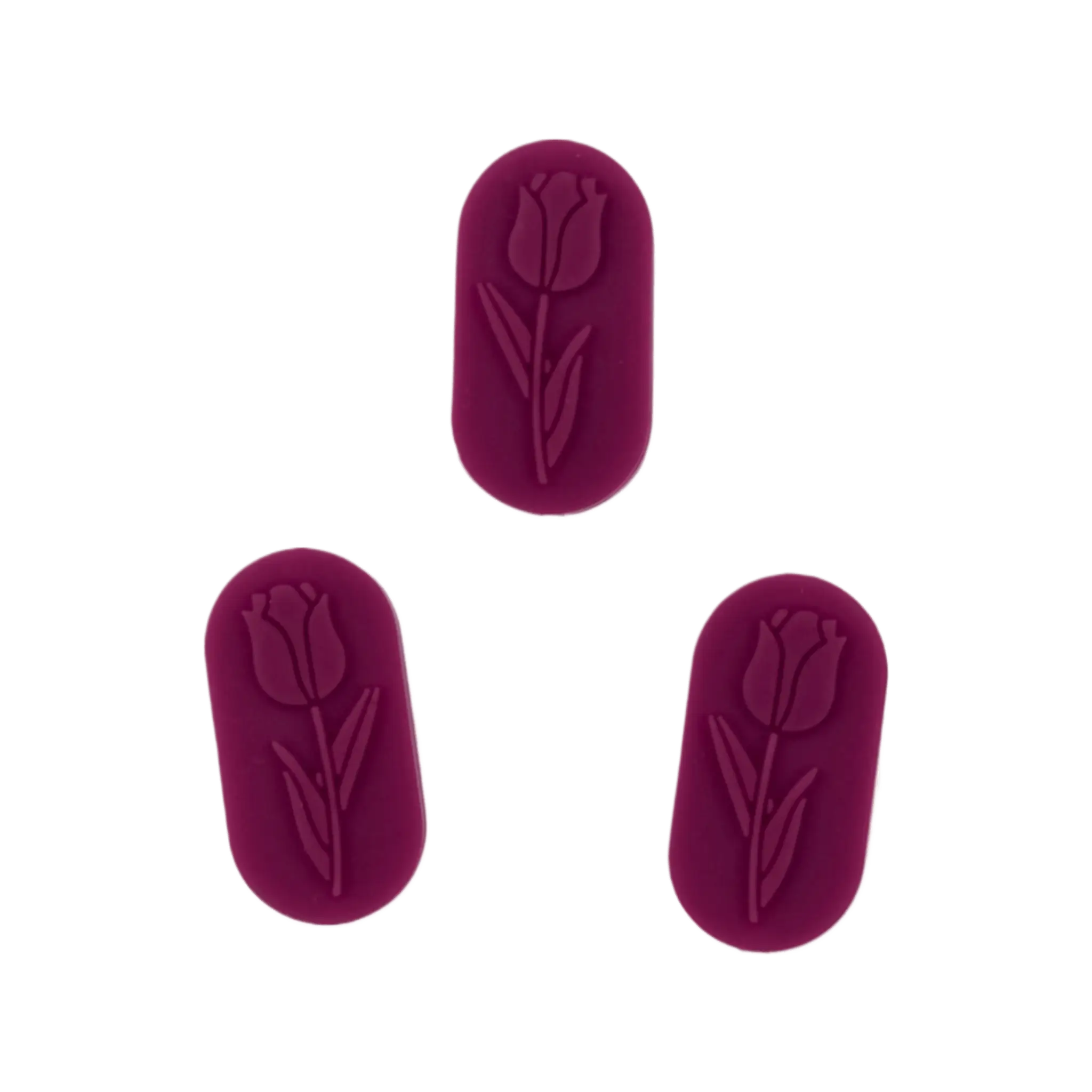 Namenlos-341 Silikonperlen - Tulpenstein - Beere – Bild 1