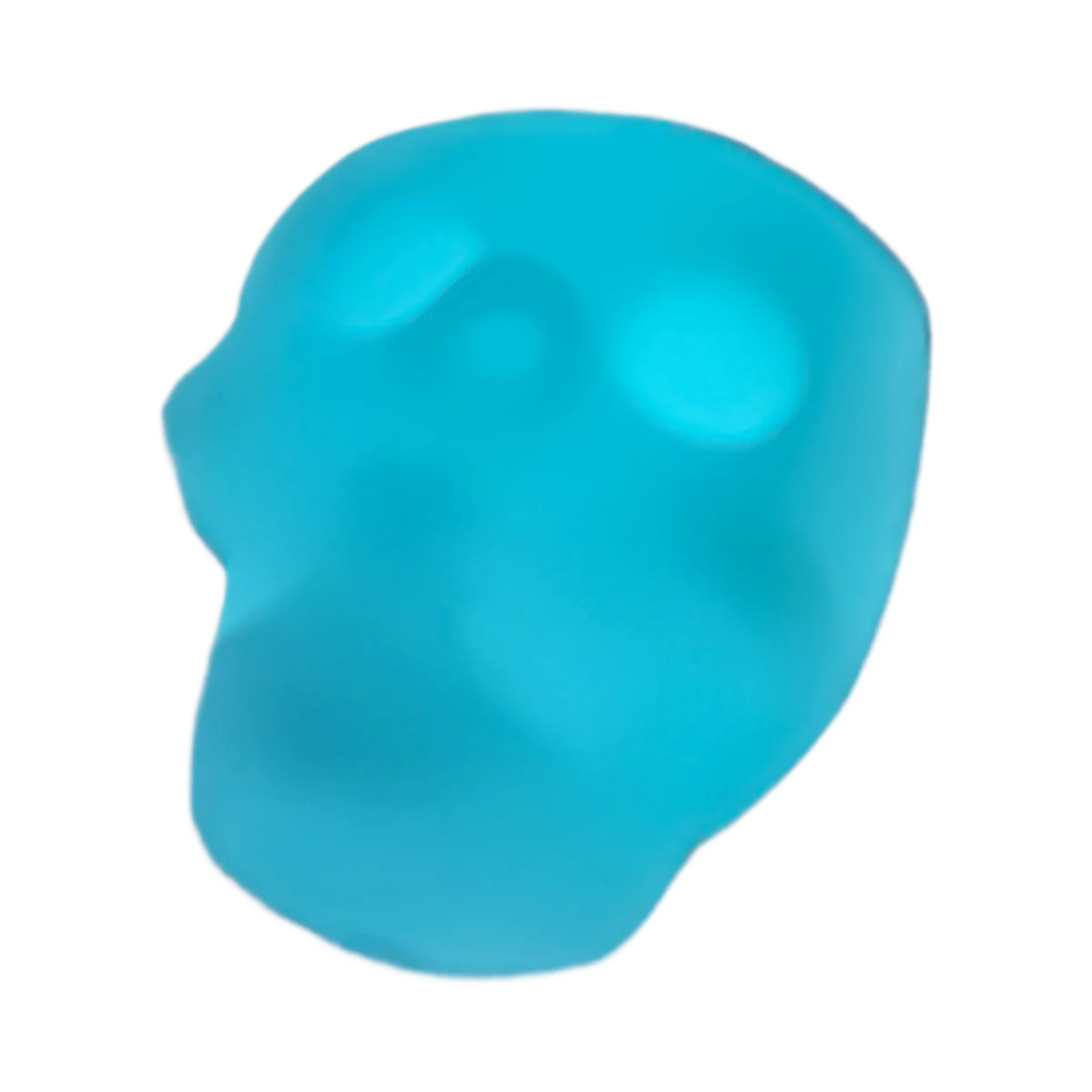 Perles en silicone - Tête de mort - Blanc phosphorescent – Image 2