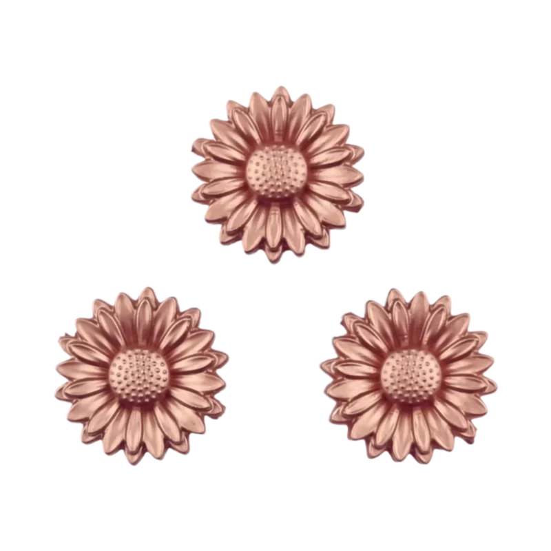 Gänseblümchen in Roségold