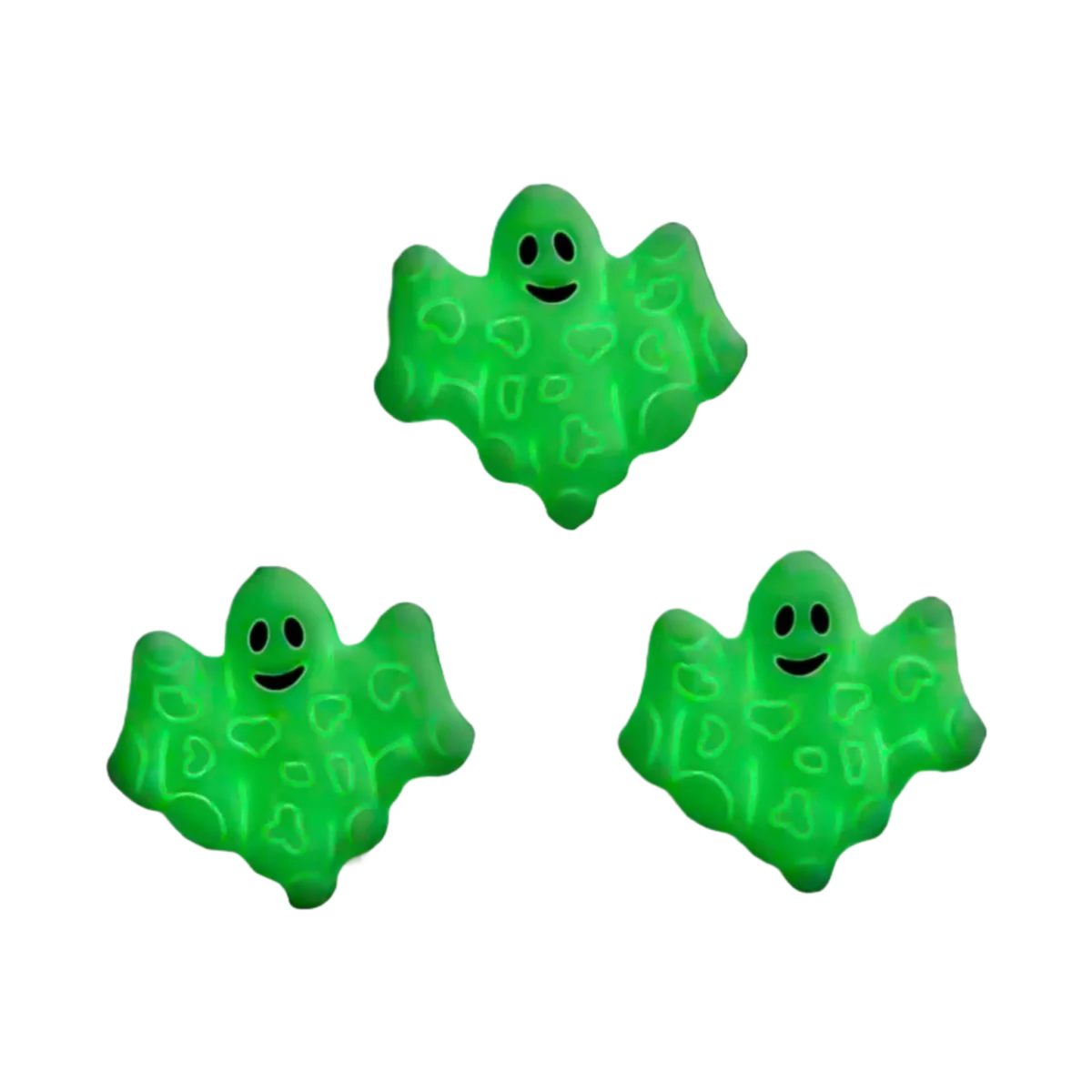 Perles en silicone - Fantôme - Blanc phosphorescent – Image 2