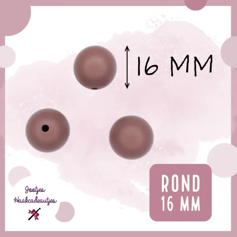 Siliconen kralen 16 mm rond kopen categorie groothandel producten