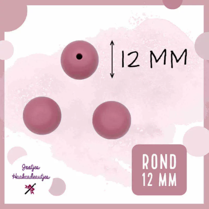 Siliconen kralen 12 mm rond kopen categorie groothandel producten