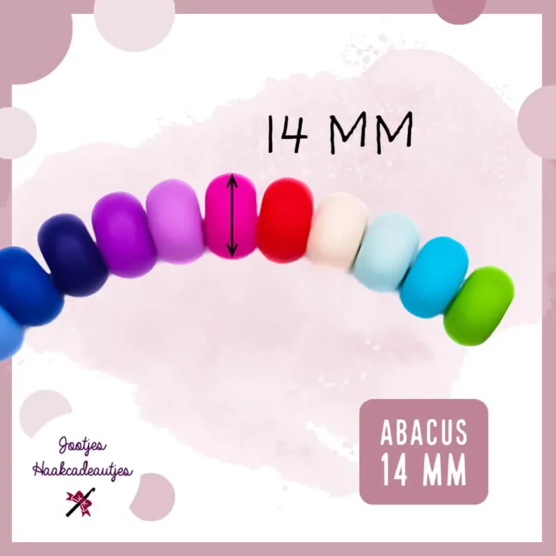 Siliconen kralen abacus groothandel bpa vrij inkopen voor speenkoord sleutelhanger