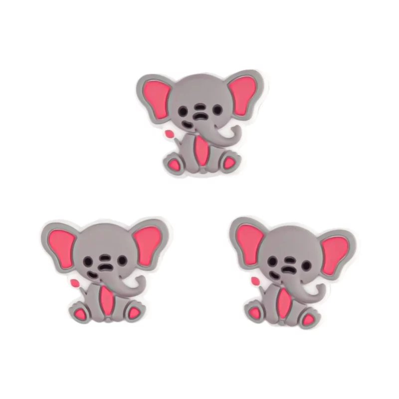 Perle en silicone - Bébé éléphant