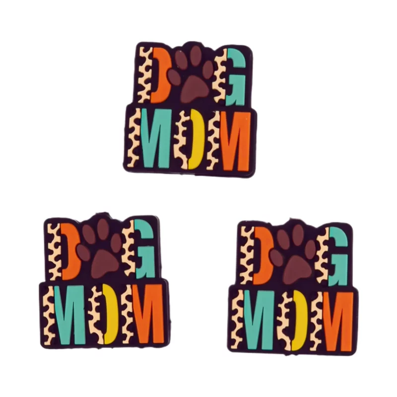 Siliconen Kraal - Dog Mom - Safari