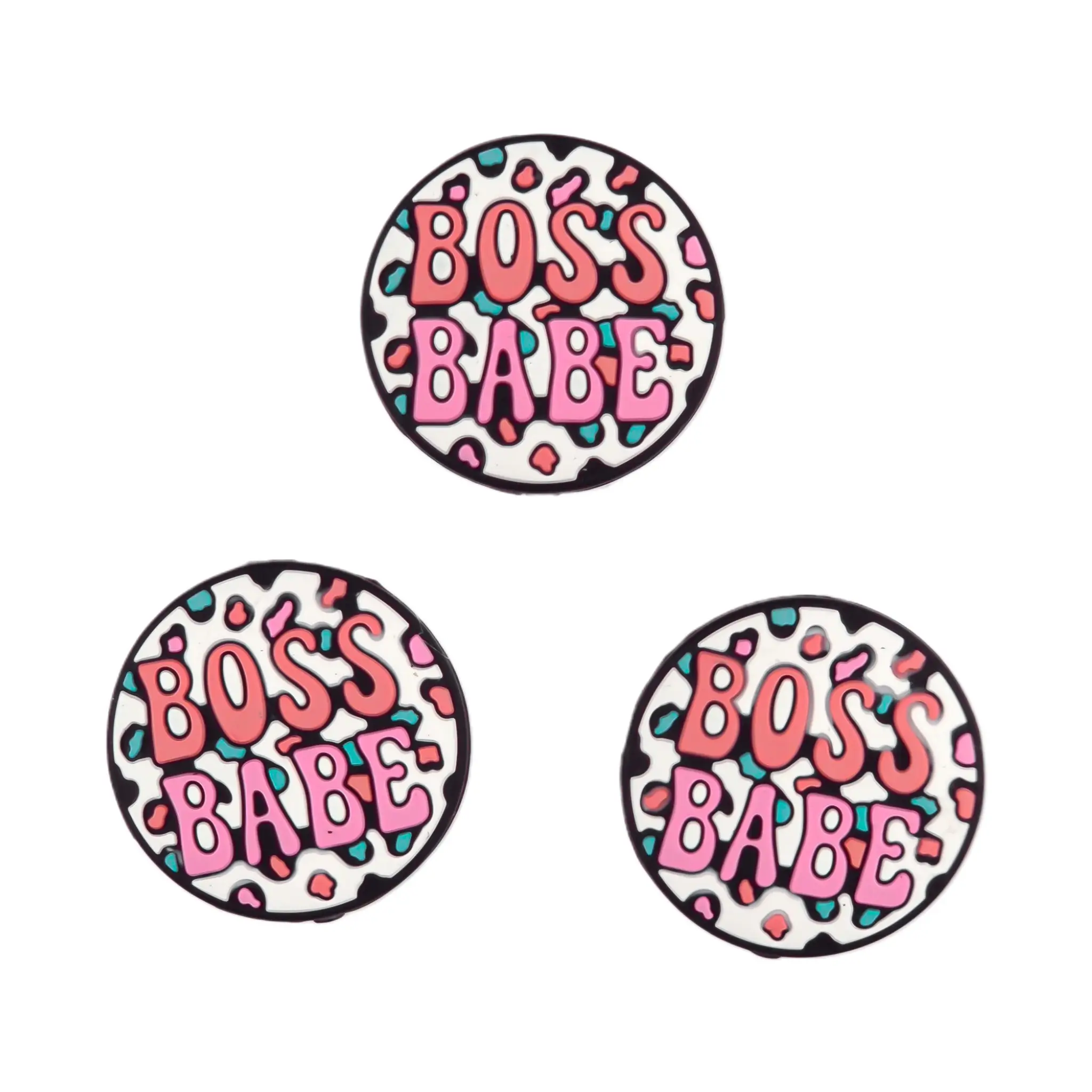 Naamloos-715 Siliconen Kraal - Boss Babe - Afbeelding 1